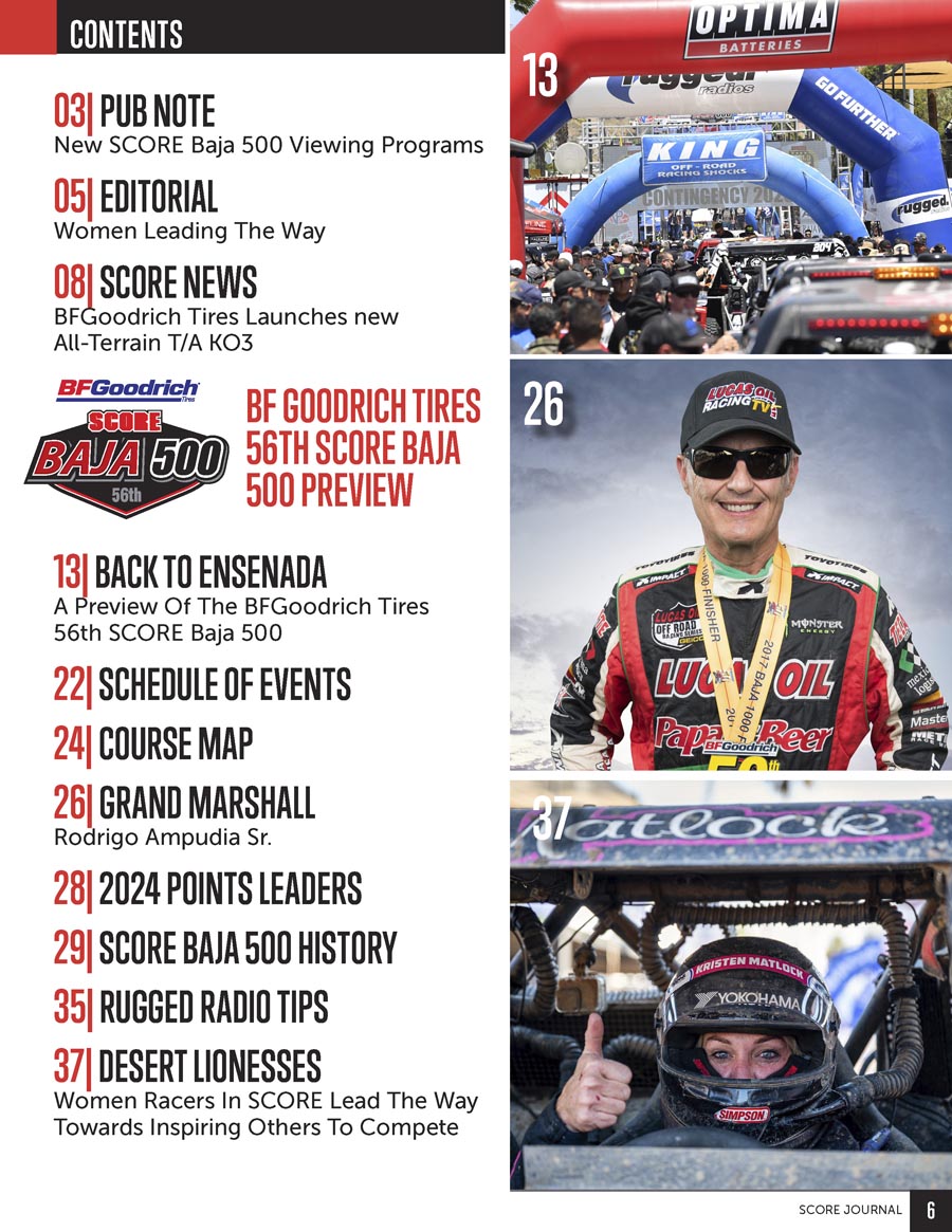 Table of Contents